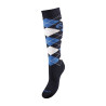 Calzini Acavallo in Cotone con Strass - Blu scuro / blu / strass grigi