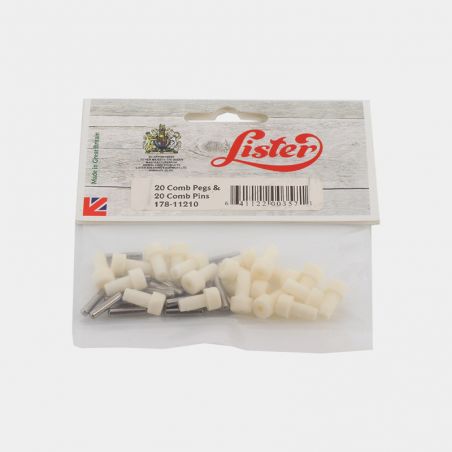 20 spille e pettini Lister