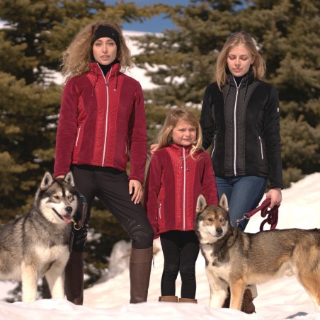 Giacca in pile per bambini Cabri Flags & Cup