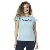 T-shirt da donna Goya Flags & Cup - Azzurro