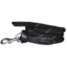 Longe corde Canter fibbie bianche - Nero / argento