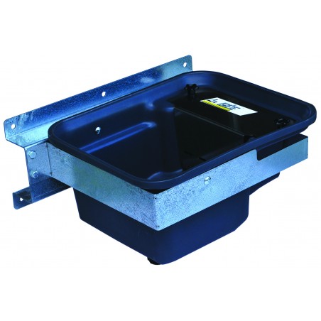 Abbeveratoio Polybac 30 M semplice con bordo a cordone e supporto di fissaggio La Gée