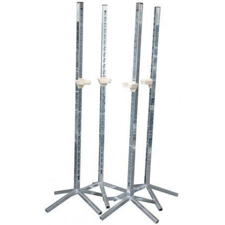 Set di 4 portacandele metallici semplici La Gée