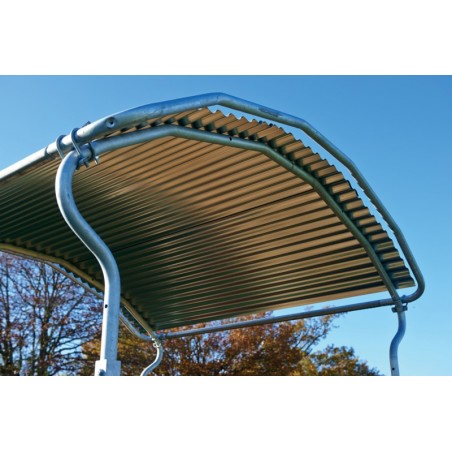 Protezione per tetto per rastrelliera metallica La Gée