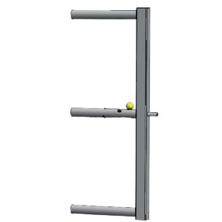 Pannello frontale amovibile con chiusura automatica per barriera di stabulazione La Gée