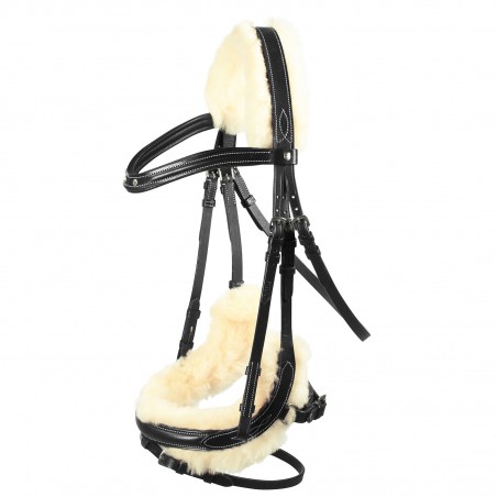 Briglia anatomica in montone Rome Horze