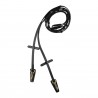 Redini Kerry Horze con moschettoni - Nero