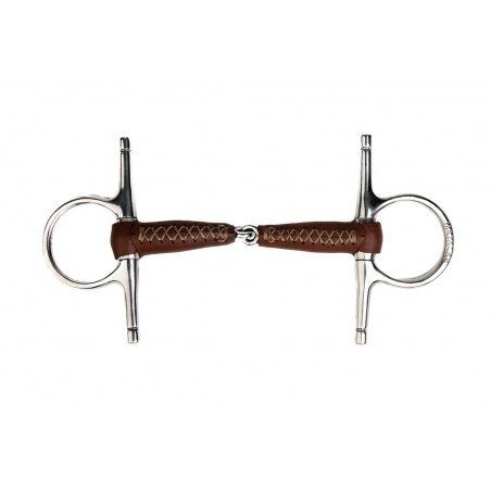 Morso ad aghi Metalab Pinchless rivestito in cuoio 20 mm