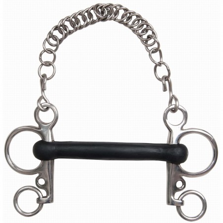 Pelham rubber recht T-stang