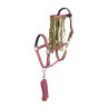Capestro e lunghina anti-mosche in nylon Imperial Riding - Multi Verde Foresta