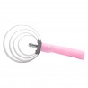 Curry comb metallica rotonda con manico Imperial Riding - Rosebloom