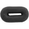 Stopper per martingala in gomma 28mm Imperial Riding - Nero