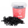 Elastici per criniera in silicone Imperial Riding Profi-Box 150gr - Nero