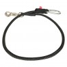 Lunga di attacco per camion Imperial Riding Elastisch 120cm - Nero