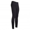 Leggings da equitazione Euro-Star Breez FullGrip - Nero argento