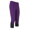Leggings da equitazione Euro-Star Venti FullGrip - Viola scuro
