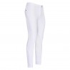 Pantaloni da equitazione Euro-Star Camillo KneeGrip - Bianco