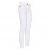 Pantaloni da equitazione Euro-Star Arielle KneeGrip - Bianco