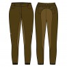 Pantaloni da equitazione Euro-Star Indigo Diamond Full - Mocca