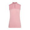 Polo senza maniche Imperial Riding Camee - Rosa chic