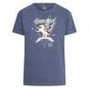 T-shirt Imperial Riding Blossom - Blu navy
