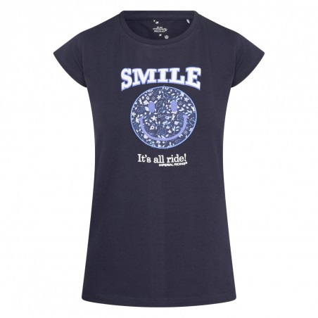 T-shirt Imperial Riding Smiley Fiori