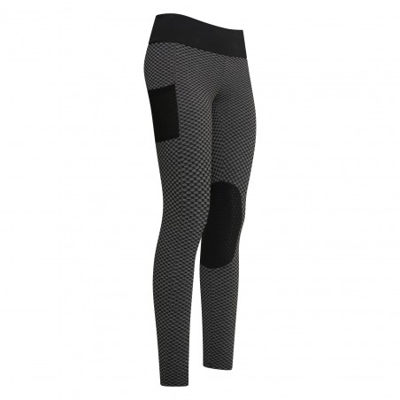 Leggings da equitazione Imperial Riding Diamond Bubble Kneegrip