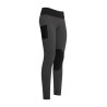 Leggings da equitazione Imperial Riding Diamond Bubble Kneegrip - Nero