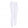 Pantaloni da equitazione Imperial Riding El Capone a vita alta FullGrip - Bianco
