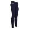 Pantaloni da equitazione Imperial Riding El Capone a vita alta FullGrip - Blu navy