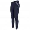 Pantaloni da equitazione Imperial Riding Personal Choice FullGrip - Blu navy
