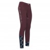 Pantaloni da equitazione HV Polo Marijn Palm Springs FullGrip - Bacca scura
