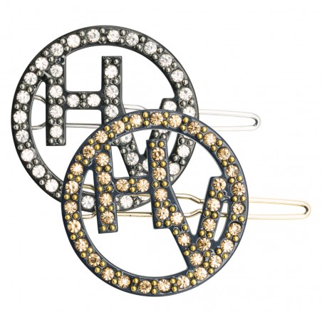 Fermagli per Capelli HV Polo Ginny confezione da 2 pezzi