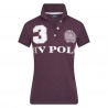 Polo Favouritas EQ HV Polo - Prugna / argento