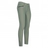 Pantaloni da equitazione Imperial Riding El Capone FullGrip - Verde Salvia