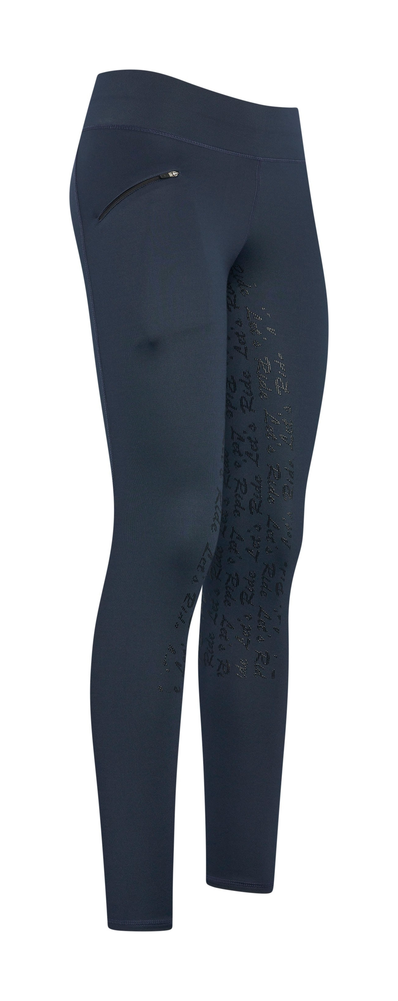 Leggings da equitazione Easy Rider Dietse Winter FullGrip Blu navy