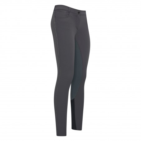 Pantaloni da equitazione Euro-Star Indigo Diam. Softshell FullGrip