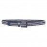 Cintura Euro-Star Classical Lurex - Blu navy