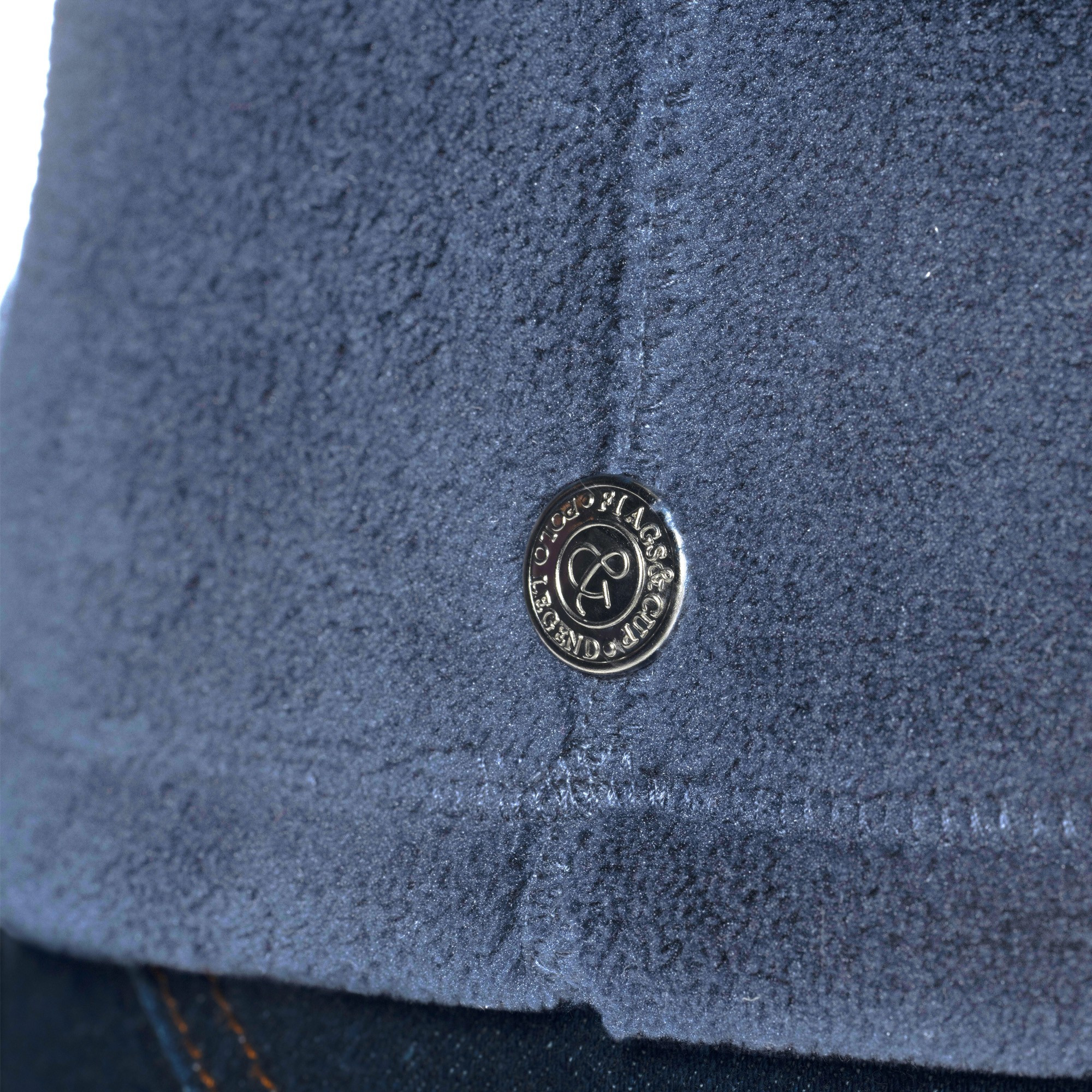 Giacca in pile per bambini Agri Flags & Cup Denim Blu