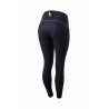Pantaloni da equitazione a vita alta con full seat in silicone Aubrey da donna Horze - Blu navy scuro