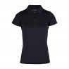 Polo da concorso a maniche corte con colletto Claudine da donna B Vertigo - Blu navy scuro