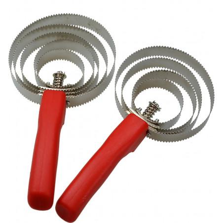 Striglia metallica rotonda