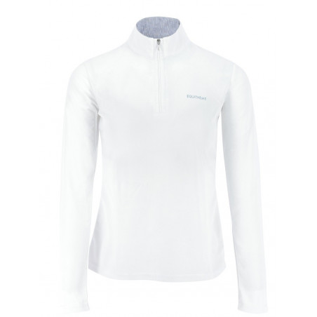 Polo Equithème Mesh maniche lunghe taglio aderente