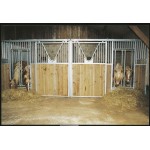 FASSADE MIT KOPFDURCHLASS - Douglasie