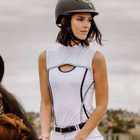 Polo Equithème Puebla senza maniche