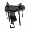 Sella da trail western polivalente Red Horns - Nero