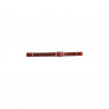 Bracciale in cuoio Lakota - Marrone