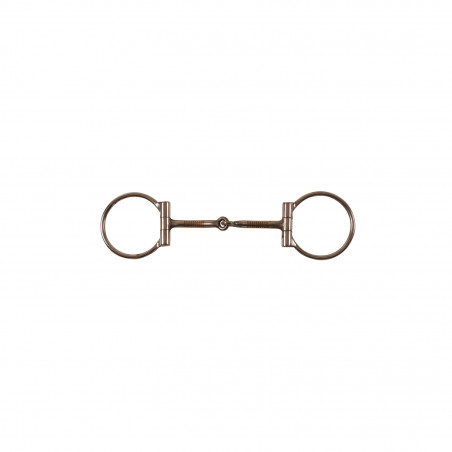 Mors western in acciaio inossidabile D Pool con inserti in rame