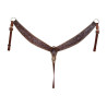 Pettorale western Lakota Flower 609htf - Marrone