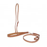 Capezzina con tie down Pool's in cuoio basket - Naturale